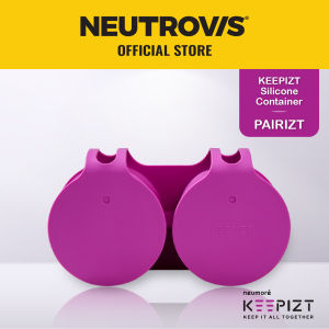 Neumore Keepizt PAIRIZT Twin Pack Food Container 350ml x 2pcs - Plum Purple