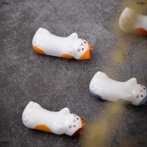 [COD] hegu น่ารักเซรามิคญี่ปุ่นรวยแมว Lucky groceries งานฝีมือลูกแมวเซรามิคตะเกียบชั้นวางครัวเรือนเครื่องประดับลูกแมว