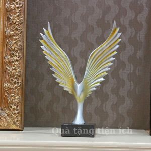[HCM] Mô hình đôi cánh chim (BS-033) cao: 31x22x7.5 cm bằng nhựa tổng hợp chất lượng cao quà tặng cho bạn bè người thân trang trí nhà cửa phòng khách tủ TV phòng ngủ…
