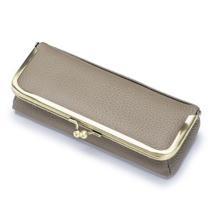 FIRST ปิดอัตโนมัติ ที่เก็บกล่องแว่นตา หรูหรา หนังแท้ กล่องดินสอเขียนคิ้ว สร้างสรรค์ โปร่งสบาย กล่องเก็บแว่นกันแดด สำหรับนักเรียน