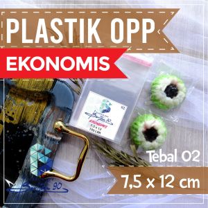 Plastik Opp 75x12 Cm 02 Micron / Plastik Lem / Plastik Opp Seal