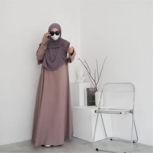 RAP COLLECTION ABAYA basic turki gamis busuy wanita terbaru ada saku S M L XL XXL