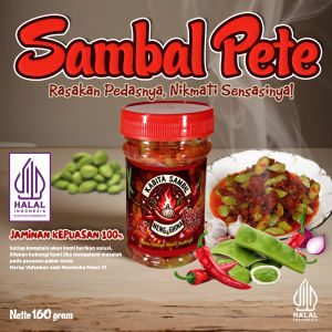 Sambal Pete Pedas Juara - Rasa Asli Pedas Alami 160g