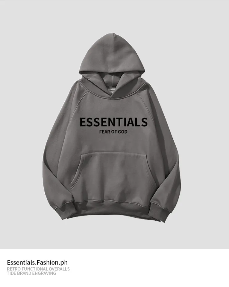 Fog essentials grey hoodie hotsell