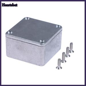[Heartsbat] อลูมิเนียม Enclosure Electronic Diecast stompbox Project BOX 1590LB 50x50x3mm