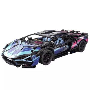 Lamborghini V12 Building Blocks Racing Car 1:14 Compare Lego Technic Assembly Brick Model Construction Boys kids Toys Gifts