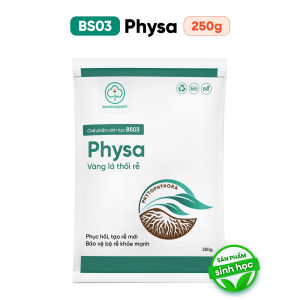 Chế Phẩm BS03 Physa Trị Vàng Lá Thối Rễ Tuyến Trùng Kích Rễ 250g 500g – Bác Sĩ Cây Xanh