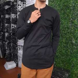 Baju Koko Kurta Pria Pakistan Lengan Panjang Bahan Katun Premium