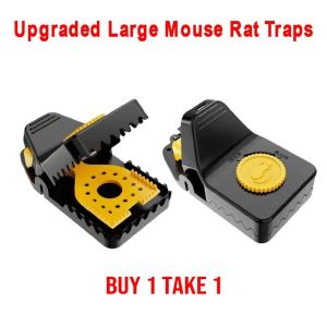 Mouse Rat Traps High Sensitive Snap Big Plastic Mouse Traps Rodent Catcher Reusable Mice Trap