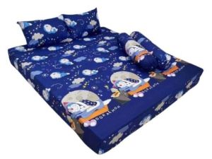 ผ้าปูที่นอน 6 ฟุต ใช้กับที่นอนที่หนาไม่เกิน 8 นิ้ว (เฉพาะผ้าปู 1 ชิ้นนะคะ)