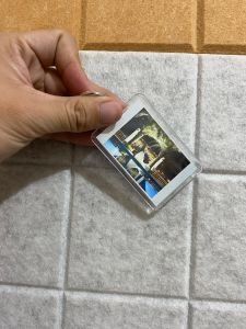 Customizable Scannable Keychain and Photocard