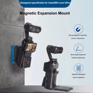 Magnetic Mount for Insta360 Luna Ultra Quick Release Adapter Frame Holder for Insta360 Luna Ultra Outdoor Travel Vlogging Accessories