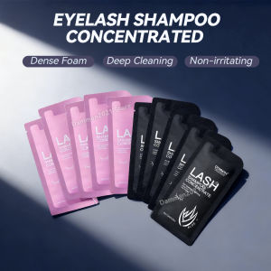 DAMMAN 7.5ml Eyelash Shampoo Concentrate Non-irritation Lash Cleaner Mousse Lash Shampoo Concentrate for Lashes Extensions2026