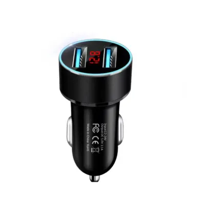 Masterbag - Charger Mobil Charger Motor Pengisi Daya Dual Ports 3.1A 12V-24V With Digital LED