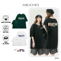 Áo thun unisex form rộng AT355 Miucho basic tee tay lỡ dành cho nam nữ in basic. 