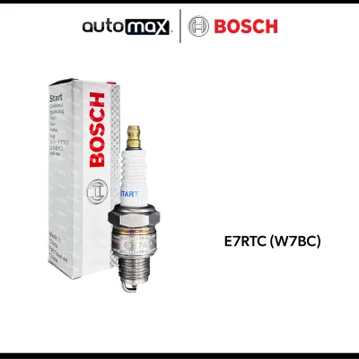 Bosch Start Copper Spark Plugs for Motorcycle A6TC A7TC B7RC B8RTC B9RTC D8TC D10C E6C E6RTC E7C E7RTC E8RTC E9C F8TC F9RC F9TC - Compatible with Honda Beat Wave Suzuki Smash Raider Sniper Kawasaki Yamaha Mio Aerox NMax