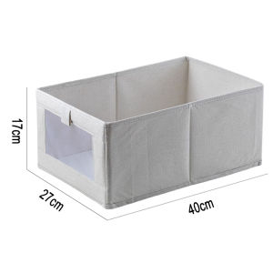 （COD）Cologer Large Foldable Clothes Organizer Storage Box Wardrobe Closet Drawer Organizer#lf103