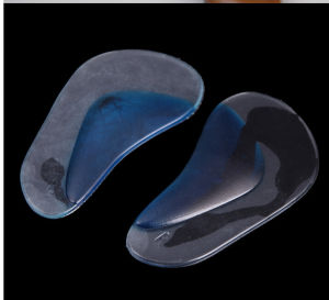 1Pair Silicone Gel Orthotic Arch Support insoles Flat Foot Corrector Shoe Cushion Foot Health Care