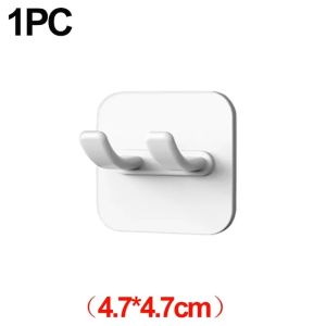 3/6pcs Power Plug Storage Holders Punching Free Socket Hanger Wall-Mounted Power Cord Protective Rack Home Storage Organization