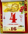 Lịch 2026 Lịch tết 2026 Kích cỡ 20x30cm Bloc Siêu Cực Đại - Năm mới 2026 MÃ ĐÁO THÀNH CÔNG. 