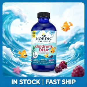Nordic Naturals Kids DHA Liquid | Berry Flavor | No Fishy Aftertaste | Brain Support | 60ml