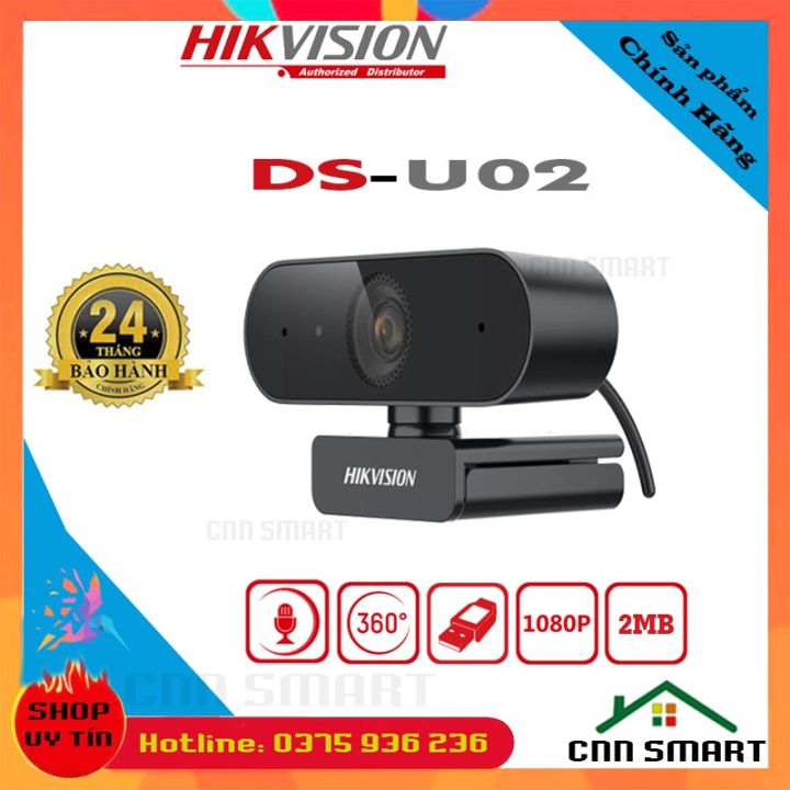 Webcam Máy Tính Hik HIKVISION DS- U02, DS- U12 FULLHD 1080P Wc có mic ...