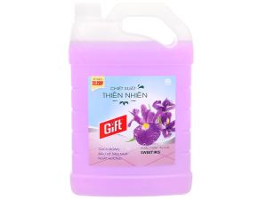 Làm Sạch Sàn Gift Hương Iris Trắng Khử Mùi & Diệt Khuẩn Bánh Kẹo Can 3.8kg