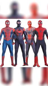 PS5 Ultimate Miles Morales cos and childrens Halloween stage performance costumes including bodysuits and tight-fitting outfits