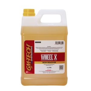 GM-TECH Iron X Wheel Cleaner - Iron Fallout Remover - 4 Litre