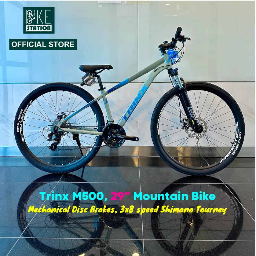 TRINX M500 Pro 29” Mountain Bike 24 speed Shimano Fully