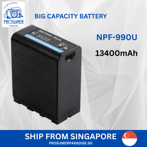 Sony Compatible-NP series battery- F990U Lithium-Ion Battery with LED Indicator
