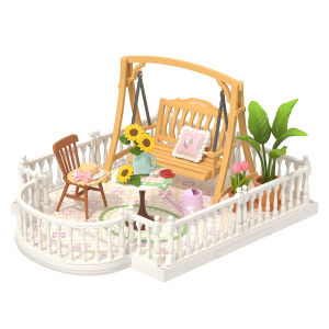 Robotime Rolife Super Creator Plastic DIY Mini Dollhouse 1:24 House LED House Kit Roof Dust Cover Decorative Toy Xmas Gift