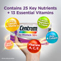 CENTRUM Multivitamin for Women 50+, Vitamin C,Iron & Calcium for Post-menopause,Brain Health & Healthy Eyes. 