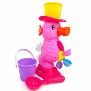 Water Wheel Bath Toy for Kids Bathroom Suction Cup Water Play Set/Mainan Kincir Air Untuk Kanak-Kanak