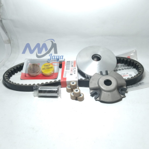 PAKET CVT Mio J Xride Fino Injection soul GT 54P Kipas Rumah Roller VANBELT V-BELT Penggerak Yamaha