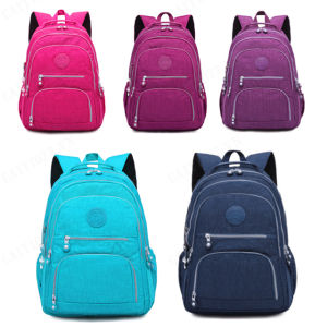 luoaa01 Hàng chính hãng khuyến mãi Ba lô vải ni lông giặt nước dung lượng lớn kiểu Hàn