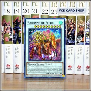 [YCDcardgame] Thẻ bài Yugioh Chính Hãng Baronne de Fleur - Ultra Rare