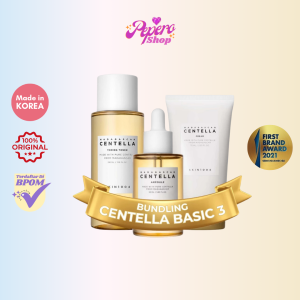 SKIN1004 [Centella Basic 3] Toning Toner 210ml+ Ampoule 55ml+ Centella Cream 75ml