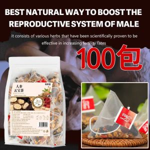 【Nourishing the kidneys】Ginseng Five-Treasure Tea / Polygonatum Goji Tea/Mens Health Tea人参五宝茶黄精枸杞茶