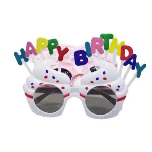Efficient Cake Themed Celebration Glasses With Soft Nose Pad Eyewear Property For Extended Wear Comfort