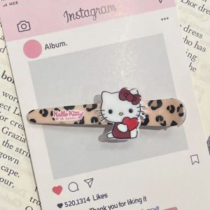 Moles丨 phim hoạt hình dễ thương KT Sanrio Acrylic barrettes ngọt ngào nữ tính bangs Big vịt Phụ kiện tóc