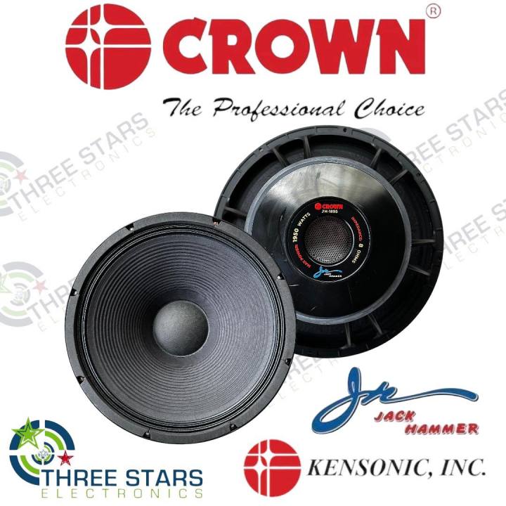 Original 1pc. Crown JH 1895 Professional Subwoofer 1950 Watts Jack