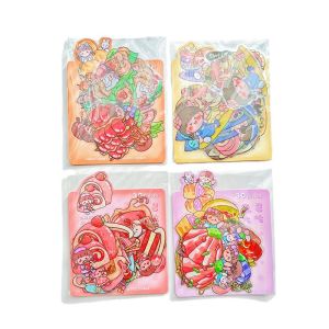 stiker 30 pcs warna warni/stiker buku tulis/label stiker