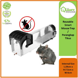 Reusable Smart Mouse Trap Plastic Smart Rat Trap Rat Live Trap Perangkap Tikus Perangkap Tikus Sangkar Rattrap 捕鼠神器