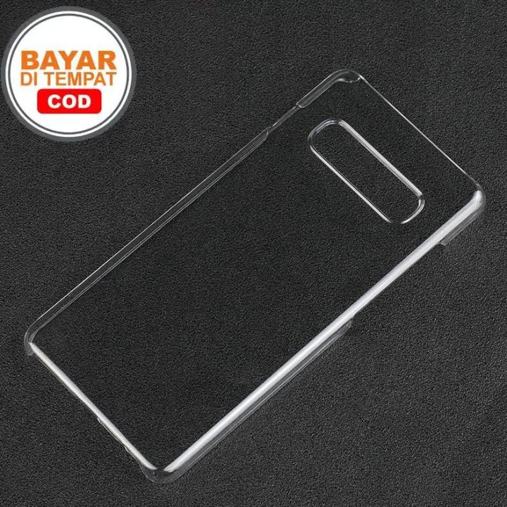 Samsung Galaxy S10 Plus Hard Case Bening Clear Transparan Casing