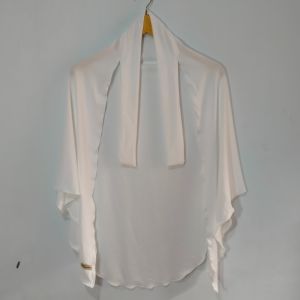 hijab segitiga oval tali inara spandek jersey