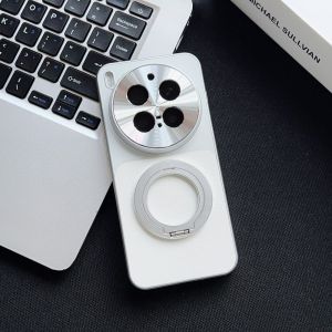 For VIVO X300 Ultra Case Luxury PU+PC With Ring Stand Protective Back Cover Case For VIVO X300 Pro X300S Phone Shell