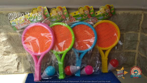 [COD] Mainan Raket Tennis Anak 2pcs - Mainan Fun Tennis LU 7 - Raket Badminton Plastik - Raket Pink Pong Set