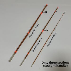 HEFEI 4 Sections Spinning Fishing Rod UL Power Spinning Casting Fishing Rod High Quality Portable Carbon Fiber Fishing Pole Winter