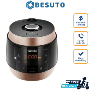 Nồi Cơm Áp Suất Điện Tử Cuckoo CRP-QS1010FG Nồi Cơm Điện Thông Minh Dung Tích 1.8L Cho 6-8 Người Nhập Khẩu Hàn Quốc Bảo Hành 12 Tháng